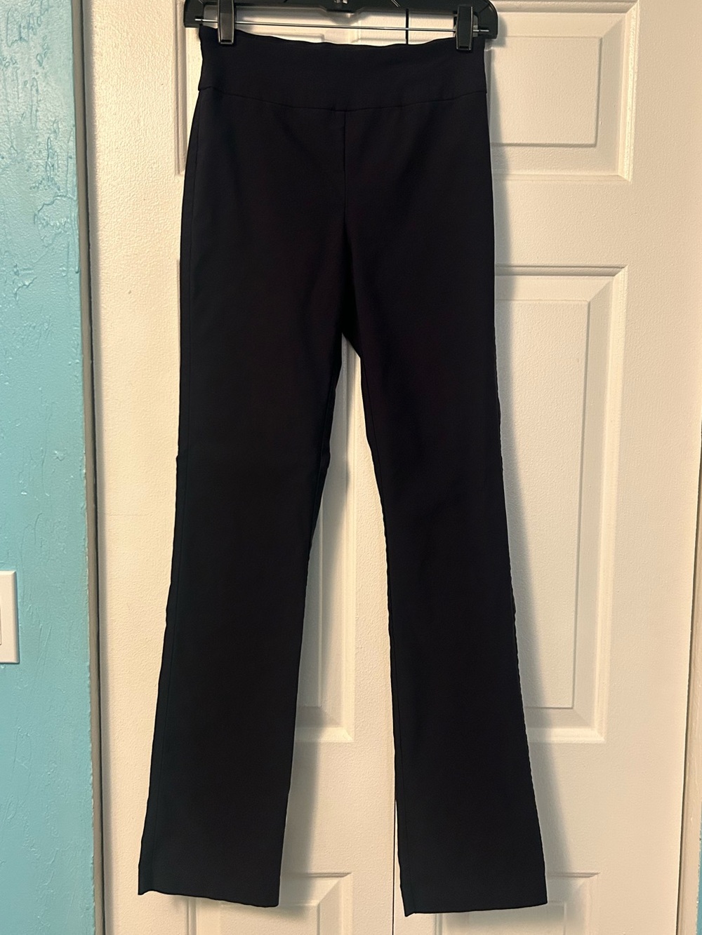 Tribal Emma Ponte Pull On Bootcut Pant with Flatten It Technology - Navy - 2